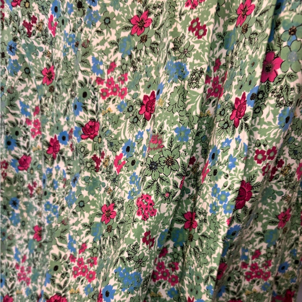 Anne Klein Green Floral Dress - Picture 5 of 16